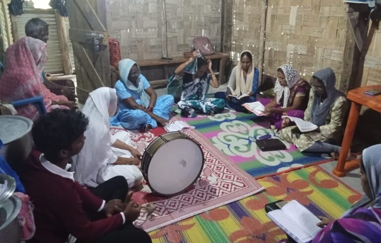 Huiskerk in Diglipur, Andaman en Nicobar Islands